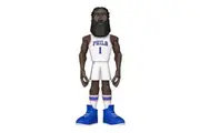 NBA Basketball James Harden 76ers Gold Premium Vinyl Action Figure Toy 12in