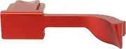 Haoge THB-QR Metal Hot Shoe Thumb Up Rest Thumbs Up Hand Grip for Leica Q2 Camera Red