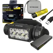 Nitecore HC65M UHE Headlamp Ultra High Triple Output Metal Tactical Rechargeable