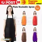 Plain Apron 5 colors Kitchen Pocket With Waiter Craft Chef Washable Cooking New