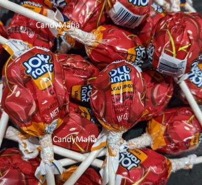 Jolly Rancher POPS CHERRY 22 pieces Cherr Jolly Ranchers Suckers bulk hard candy