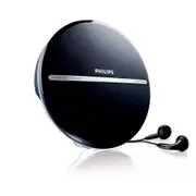 Philips Portable On The Go MP3-CD Music Player With LCD Display/Bass Boost