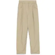 [Brunello Cucinelli] Brunello Cucinelli Poplin Trousers 40 IT GREEN