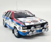 Sunstar 1/18 Audi A2 Quattro 3rd Rally of Argentina YPF 1984 Scale Model Car