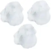 HAWILLOSCH Doll Stuffed Cotton Pp Fill Cottons High Elasticity 3 Bags Toy Filler Patchwork Pillow Filling 60g Per Pack