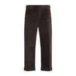 [Moschino] Moschino-Brown Cotton Corduroy Pants-Donna 40 IT
