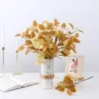 Artificial Eucalyptus Stems Leaves With Fruits Simulation Plants Branches