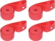 uxcell 4pcs Bicycle Rim Strip 24" x 20mm PVC Bike Tire Liner Bicycle Wheel Rim Tape Inner Tube Tape Anti-Scratched Guard Cushion Pad Protector for Road MTB Mountain Bike