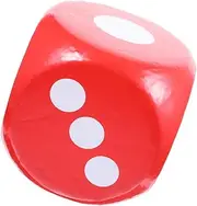 Sosoport Giant Dice for Games Soft Dice for Classroom Activities Party Fun Outdoor Games Lightweight Corner Design Game Props