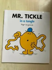 New Mr Men Large Paperback Book - Mr Tickle In a Tangle - 23x21cm 32 Pages