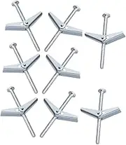 30 Sets Heavy Duty Toggle Bolts Wing Nuts Assortment Kit for Drywall Anchors Secure Reliable Wall Screws for Hanging Heavy Items Home Office Renovations