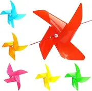 Windmill Decorations | 50X Wind Catcher for Party - 360 Degree Swivel Colorful Decorative Pinwheels for Lawn Wedding Scene Garden Outdoor