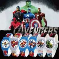 在飛比找森森購物網優惠-Marvel 復仇者聯盟 酷炫引爆帥氣英雄角色兒童膠錶