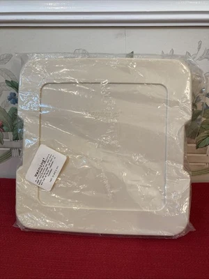 Longaberger RARE 2009 SM SQ SERVE PLASTIC LIDDED PROT BRANDNEW ORGPKG #40688 USA