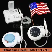 Dental Ultrasonic Piezo Scaler with Handpiece Tips (2 Bottles) fit EMS Cavitron