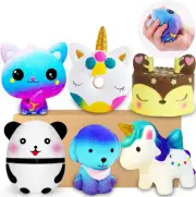 Squishies Toy Jumbo Slow Rising Squishy Animals Unicorn Horse,Deer Cake,Unico...