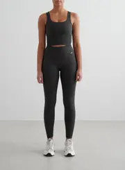 [AIM'N AU] Shadow Grey Ribbed Seamless Tights