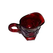 RARE AVON 1876 Cape Cod Ruby Red Glass Creamer Pitcher – Vintage Beauty!