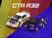 ZD TM 1:64 JDM Skyline GTR R32 Nismo Figure Sport Model Diecast Metal Car BN