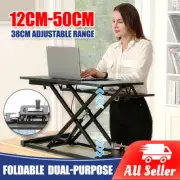 Laptop Riser Standing Desktop Height Adjustable Monitor Computer Shelf Office