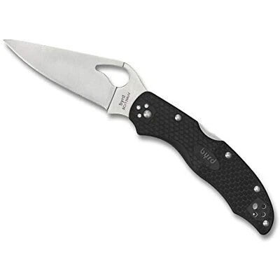 Spyderco Byrd Harrier 7.62" Lightweight Folding Knife with 3.36" 8Cr13MoV Steel