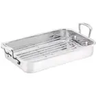 SCANPAN Impact 42cm x 26cm x 11cm Roaster with Rack