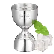 Cocktail Measuring Jigger Shot Measure Double Jigger with Measurements insid