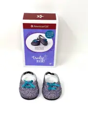 American Girl Truly Me Sparkling Step Shoes NIB NEW RETIRED Cute At Heart
