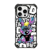 iPhone 16 Pro Ultra Impact Case MagSafe Compatible Punny-Peach Grapes