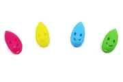 Set of 4 Travel Toothbrush Head Cover Cap with Suction Cup