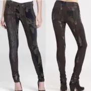 Citizens of Humanity Avedon Beowulf Low Rise Snakeskin Aztec Skinny Jeans 26