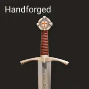 The Accolade Sword of the Knights Templar High Carbon Steel Blade With Scabbard