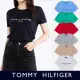 【Tommy Hilfiger】TOMMY 經典刺繡文字Logo圖案短袖T恤 上衣-女-多色組合(經典爆款/百搭舒適/平輸品)