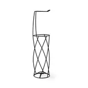 BETTER LIVING Twist Toilet Caddy - Matte Black
