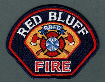 Red Bluff California Fire Patch - RBFD (Not 1896)