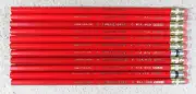 11 - BRAND NEW - Bondexed Lead SUPER-FLEX #469 Carmine Pencil