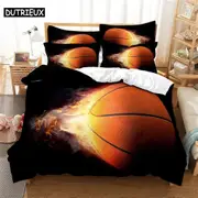 a2139 Bed Sheets Athletic Sports Bedding Set Duvet Cover Set Bedding Digital Printing Bed Linen Bedding Set Fashion Design3-Piece Bedding Set (1 Du