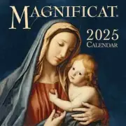 2025 MAGNIFICAT WALL CALENDAR-CLASSIC ART & DAILY SCRIPTURE VERSE-PRICE REDUCED!