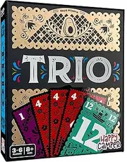Happy Camper Trio Clever Card Game: Deduction & Memory, 3-6 Players, Ages 8+