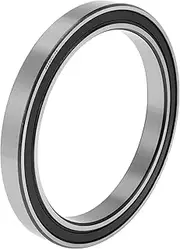 X AUTOHAUX 6826VV Deep Groove Ball Bearings P0 130x165x18mm Lubricated Bearings Double Rubber Seal Black Silver Tone Scooter Skateboard Wheel