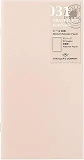 DESIGNPHIL 14468006 Traveler's Notebook, Refill, Sealing Card, Regular Size