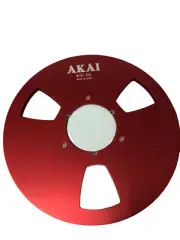 One Pair red Akai 10.5-inch 1/4-inch TAPE REEL TO REEL TAPE Recorders