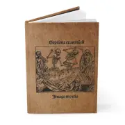Danse Macabre Dance of Death - Hardcover Notebook Lined Journal by GatorDesign