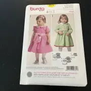 Burda Kids 9371 Sewing Pattern Dress Pants size 3M-2 uncut