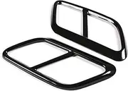 Lanliuhui Store Rear Exhaust Muffler Tail Pipe Cover Compatible With Range Rover Compatible With Velar 2017-2020