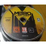 PC GAME--METRO LAST LIGHT戰慄深隧:最後曙光--無啟動碼--是STEAM平台/2手