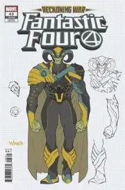 Fantastic Four #43 Silva Concept Art Var Marvel Comic Book 2022