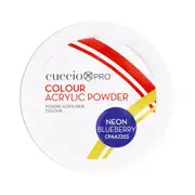 Cuccio Colour Color Acrylic Powder, Neon Blueberry, 1.6 oz