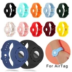 Case Silicone Bands Cover For Airtags Tracker Protector Soft Strap For AirTag