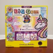 *New Unopened* Magical Big Gem Create A Suncatcher Kit Creativity For Kids